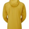 Clothing Rab Softshell Jackets | Rab Mens Vapour-Rise Summit Jacket - Sahara Yellow