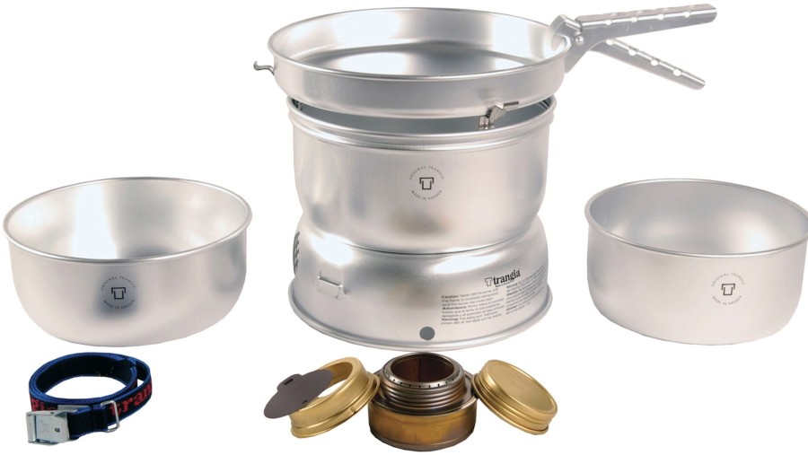 Camping Trangia Lightweight Stoves | Trangia 27-1 Ul Stove - Alloy Pans Silver