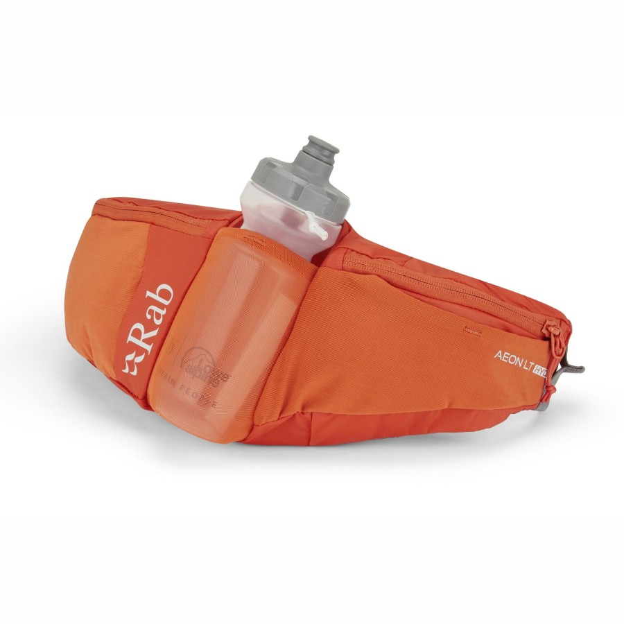 Rucksacks Rab Hip Packs & Crossbody'S | Rab Aeon Lt Hydro Waist Belt - Firecracker Orange