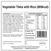 Equipment Expedition Foods Lunch/ Dinner | Expedition Foods Vegetable Tikka With Rice - 800Kcal Orange