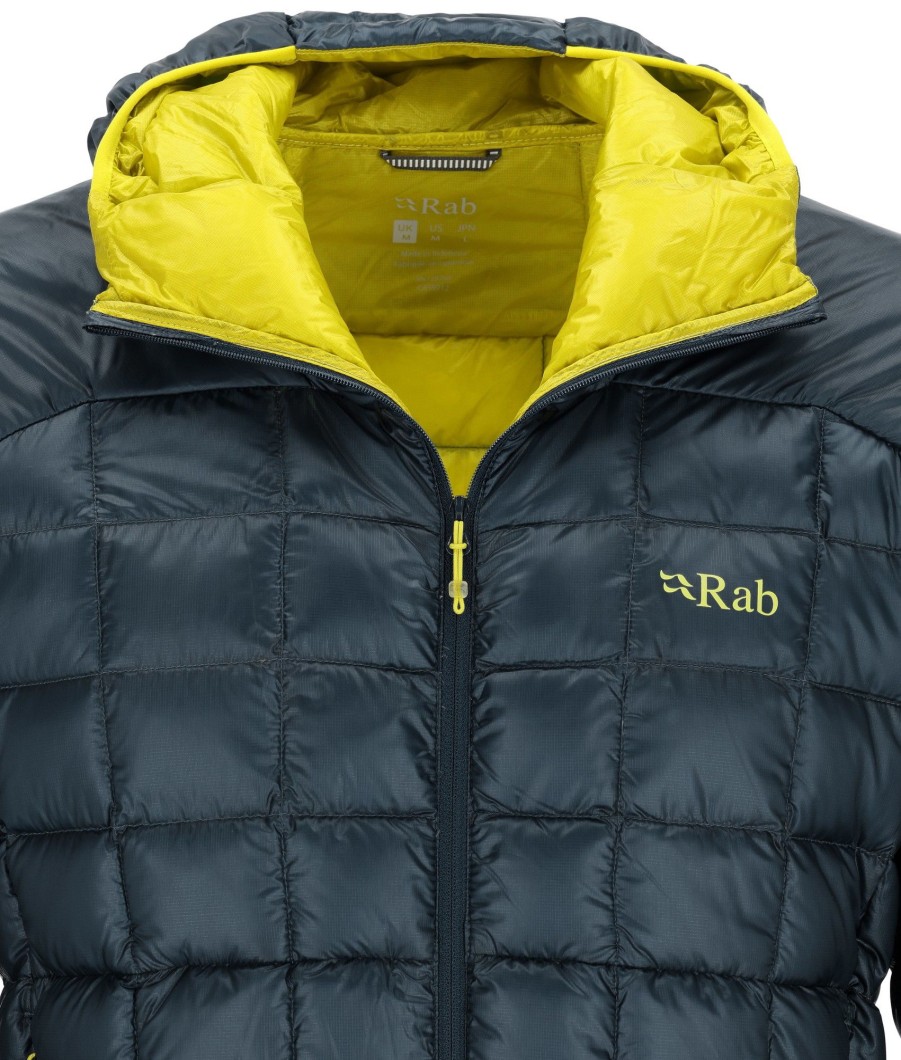 Clothing Rab Insulated Jackets | Rab Mens Mythic Alpine Light Jacket - Orion Blue