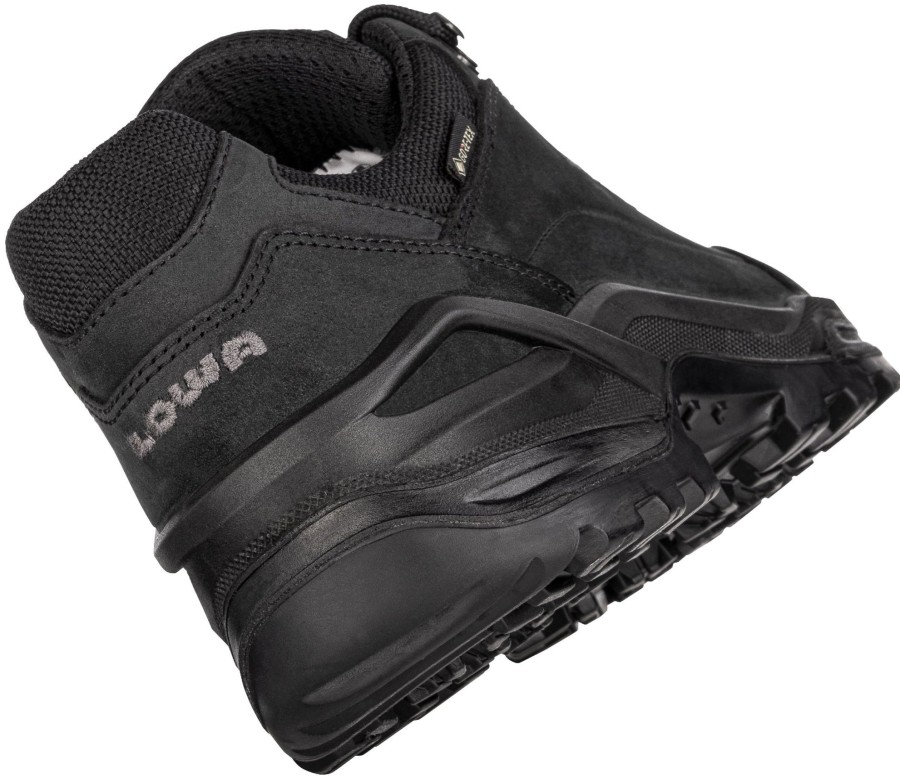 Footwear Lowa Walking Shoes | Lowa Mens Renegade Gtx Lo Shoes Black