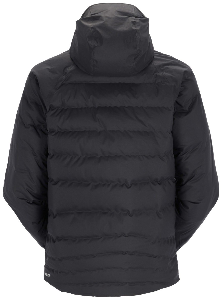 Clothing Rab Insulated Jackets | Rab Mens Valiance Jacket Black