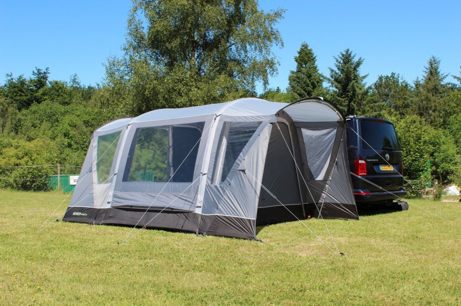 Camping Outdoor Revolution Driveaway Van Awnings | Outdoor Revolution Cayman Combo Air Low Drive-Away Awning Grey