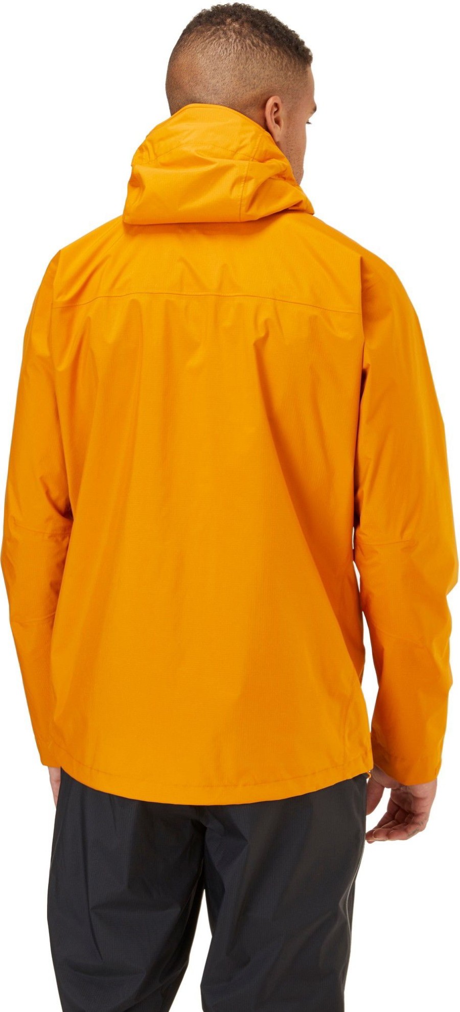 Clothing Rab Waterproof Jackets | Rab Mens Downpour Plus 2.0 Jacket - Sunset Yellow