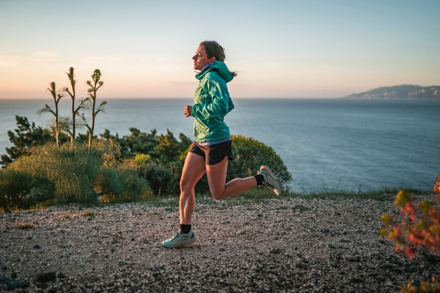 Footwear Scarpa Running Shoes | Scarpa Womens Spin Planet Trail Running Shoes - Aqua-Nile Blue