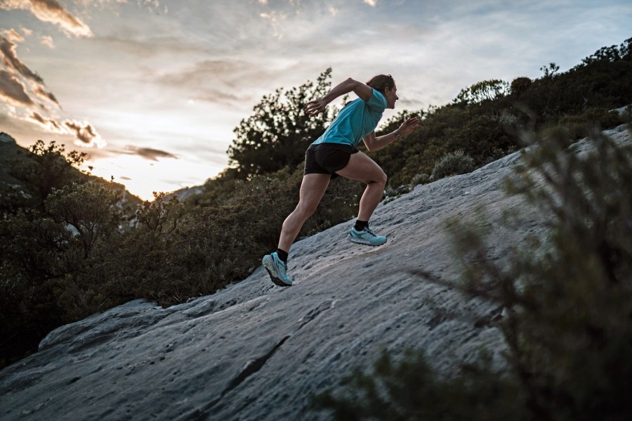 Footwear Scarpa Running Shoes | Scarpa Womens Spin Planet Trail Running Shoes - Aqua-Nile Blue