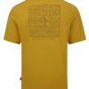 Clothing Rab T Shirts & Base Layers | Rab Mens Crimp Elevation Tee - Sahara Yellow