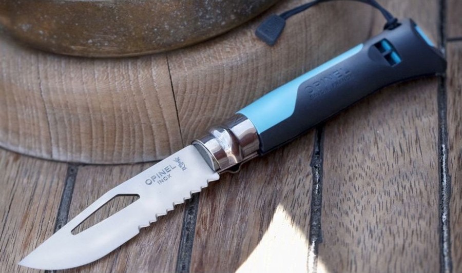 Equipment Opinel Knives & Multi-Tools | Opinel No.8 Outdoor Knife Blue