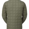 Clothing Rab Insulated Jackets | Rab Mens Downtime Shirt - Light Khaki Green