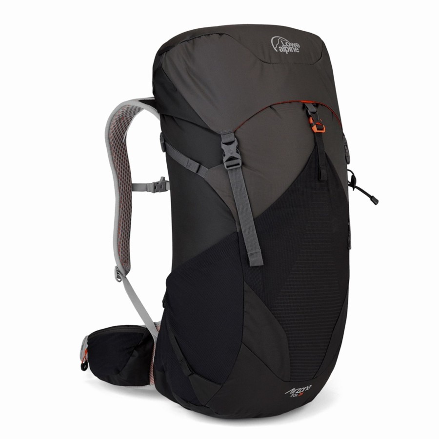 Rucksacks Lowe Alpine Backpacking Packs | Lowe Alpine Airzone Trail 35 Rucksack Anthracite Black