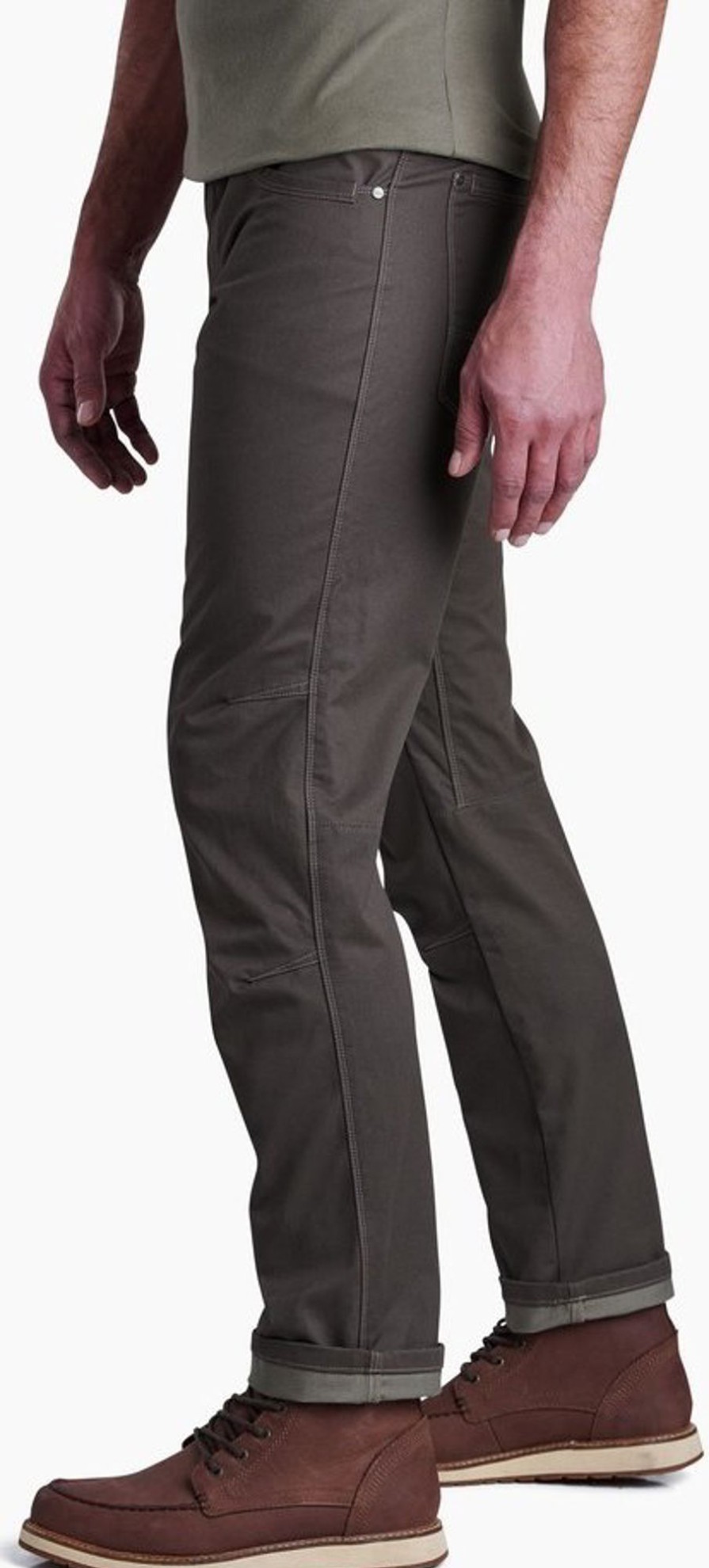 Clothing Kuhl Trousers & Leg Wear | Kuhl Mens Free Rydr Pant - Long Leg - Forged Iron Grey