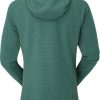 Clothing Rab Fleece & Mid Layer | Rab Womens Capacitor Hoody - Eucalyptus Green