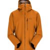 Clothing Rab Waterproof Jackets | Rab Mens Firewall Jacket - Marmalade Orange