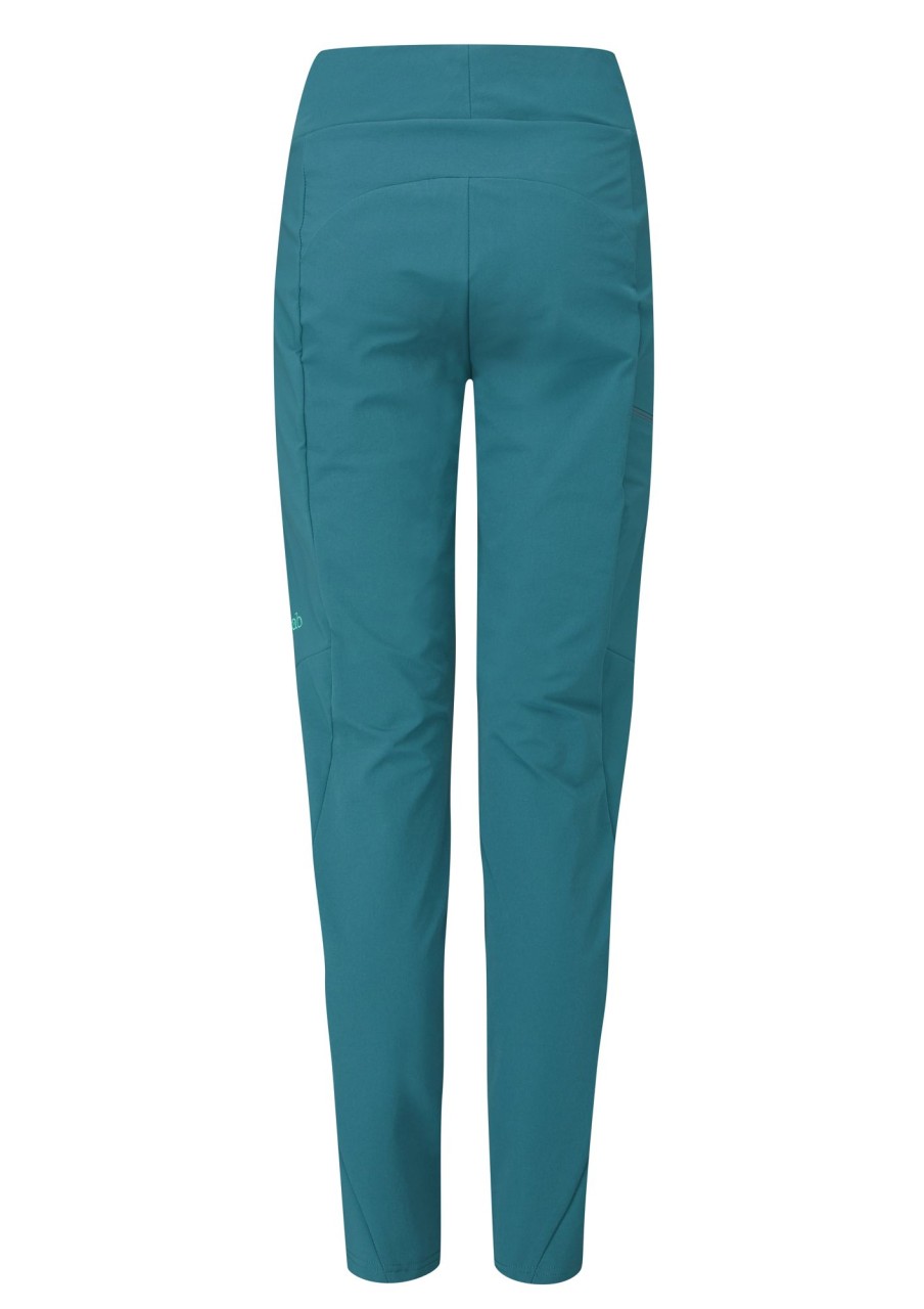 Clothing Rab Trousers & Leggings | Rab Womens Elevation Pants - Saga Green Blue