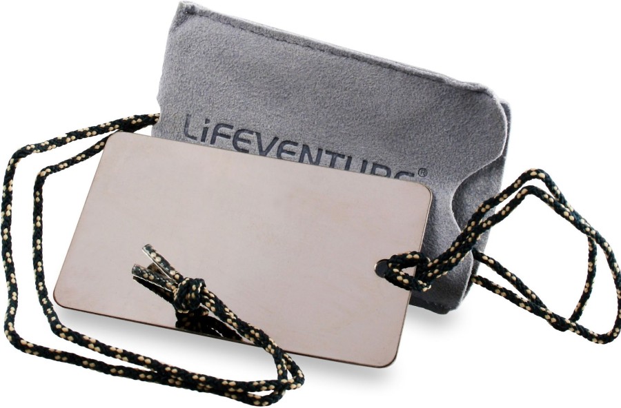 Equipment Lifeventure Toiletries & Personal Hygiene | Lifeventure Travel Mirror Silver