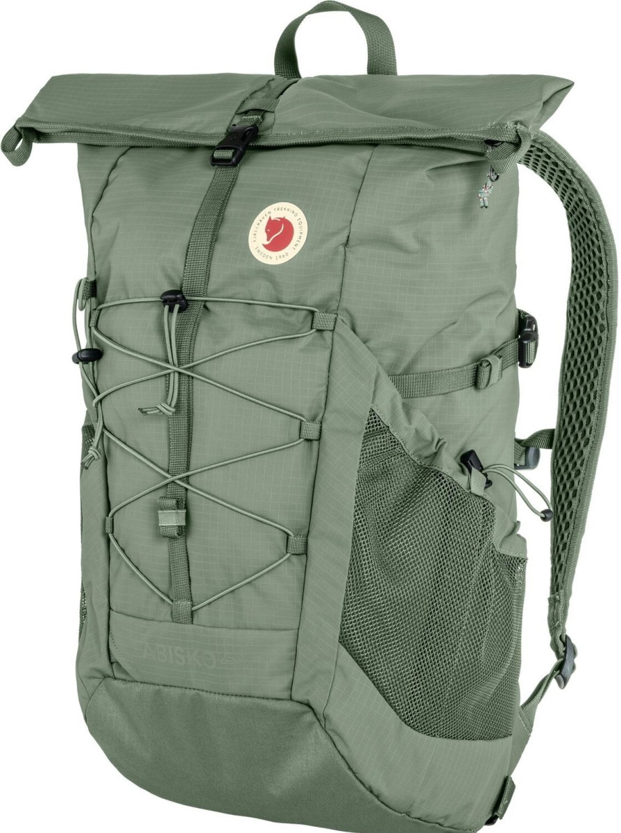 Rucksacks Fjallraven Day Packs | Fjallraven Abisko Hike Foldsack - Patina Green