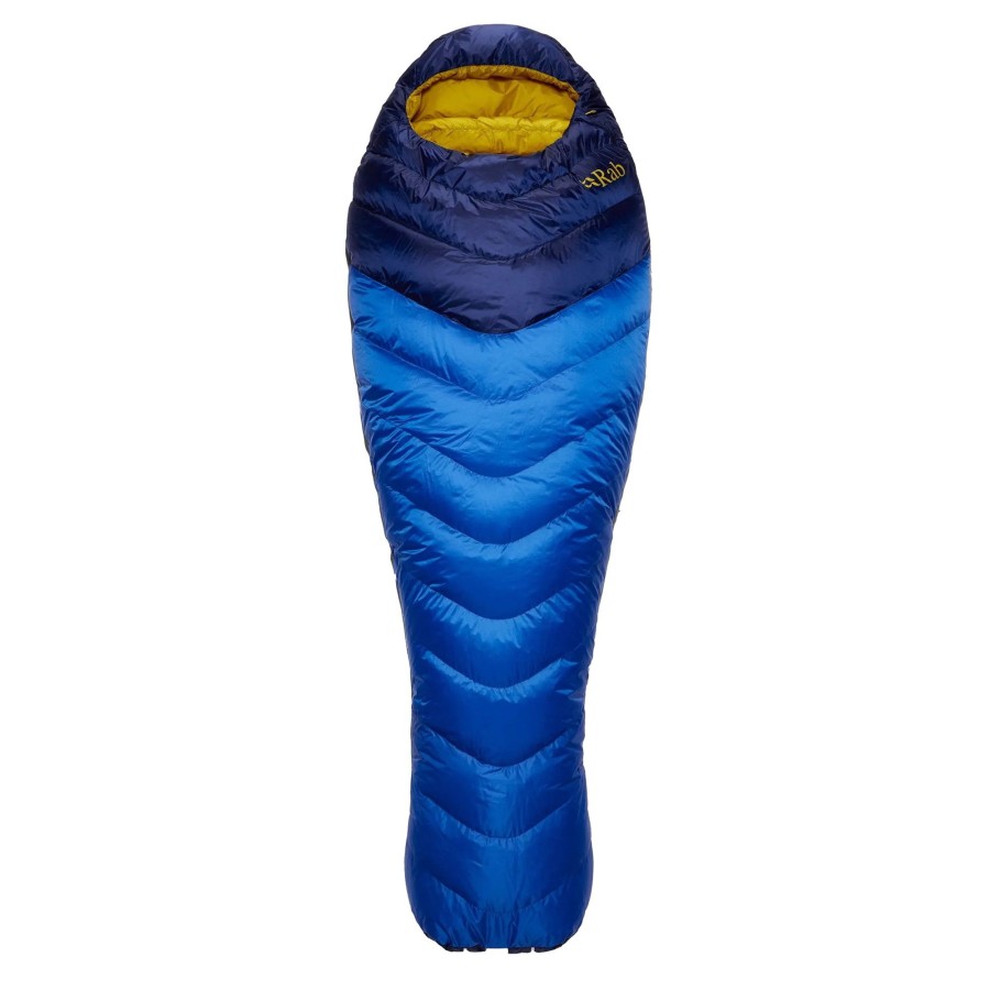 Camping Rab Backpacking & Lightweight Sleeping Bags | Rab Neutrino 200 Sleeping Bag - Long Length - Nightfall Blue