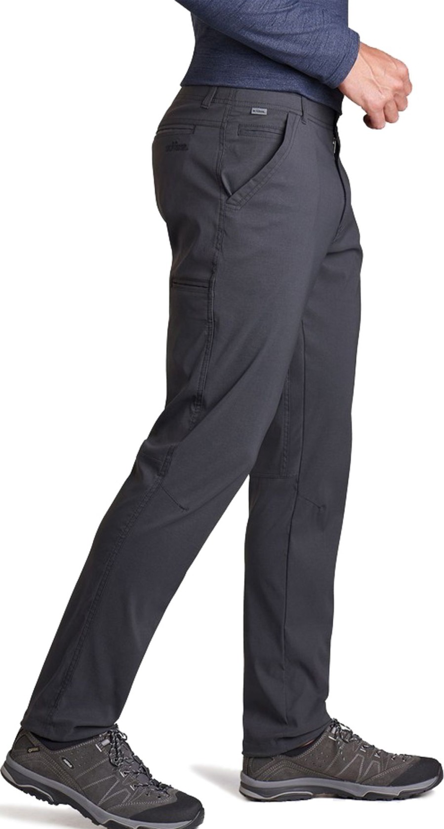 Clothing Kuhl Trousers & Leg Wear | Kuhl Mens Renegade Afire Pant - Regular Leg - Koal Grey