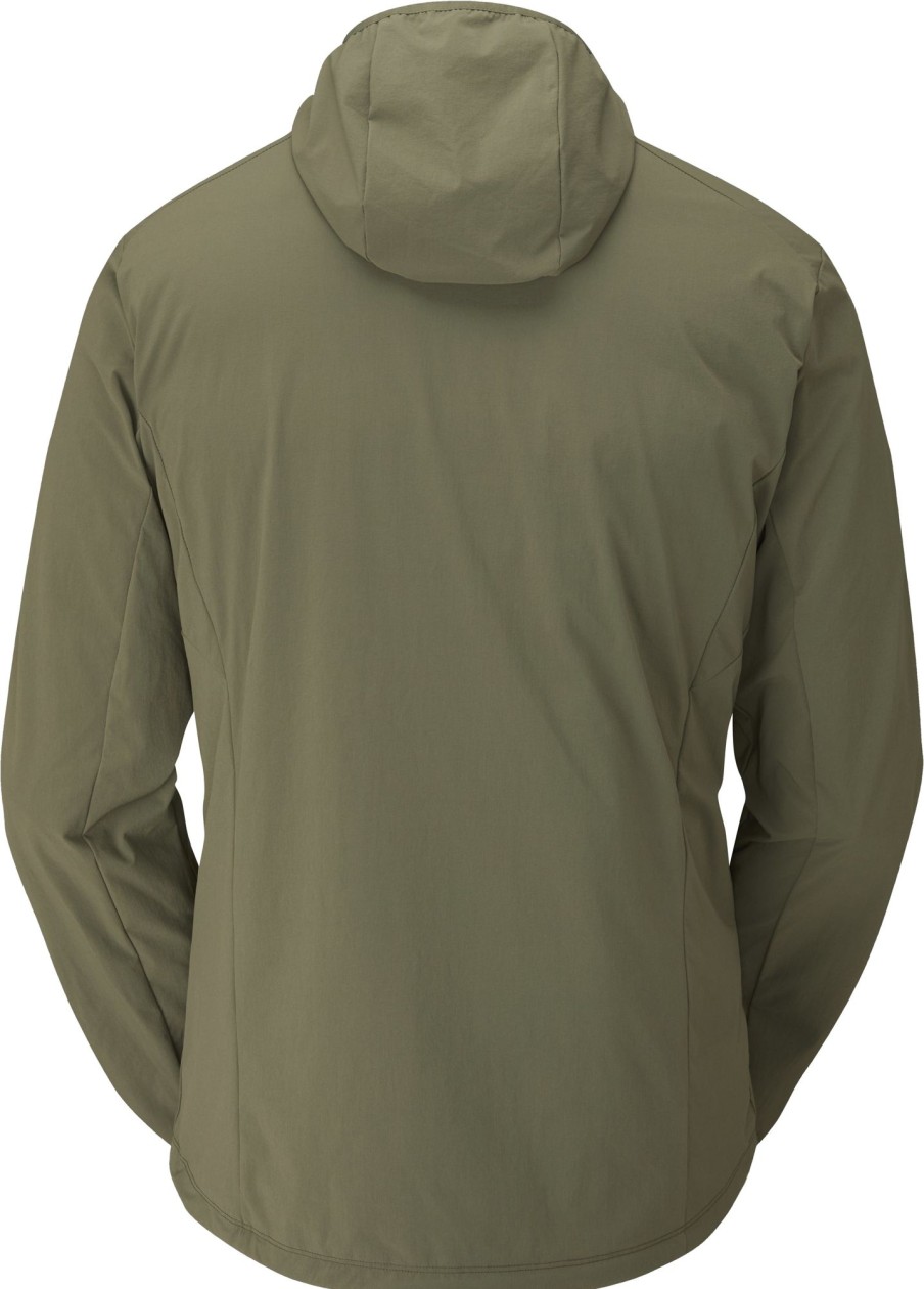 Clothing Rab Softshell Jackets | Rab Mens Borealis Jacket - Light Khaki Green