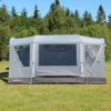 Camping Outdoor Revolution Driveaway Van Awnings | Outdoor Revolution Cayman Combo Air Mid Drive-Away Awning Grey