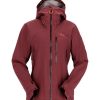 Clothing Rab Waterproof Jackets | Rab Womens Firewall Jacket - Deep Heather Purple