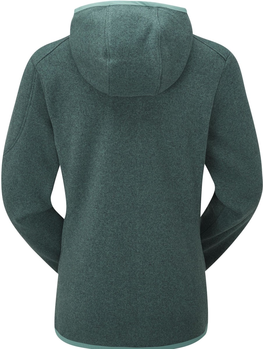 Clothing Rab Fleece & Mid Layer | Rab Womens Ryvoan Hoody Slate Green