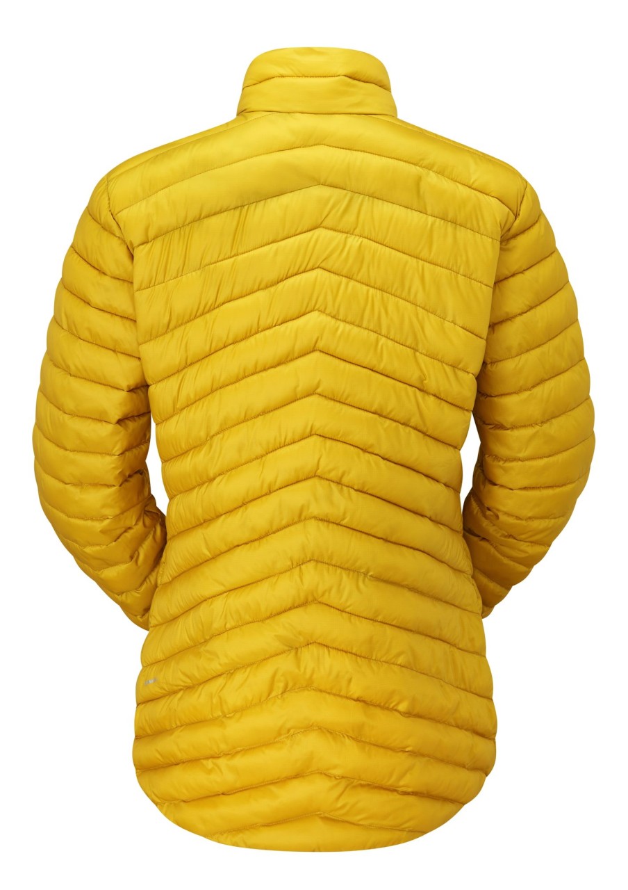 Clothing Rab Insulated Jackets | Rab Womens Cirrus Jacket - Sahara Yellow