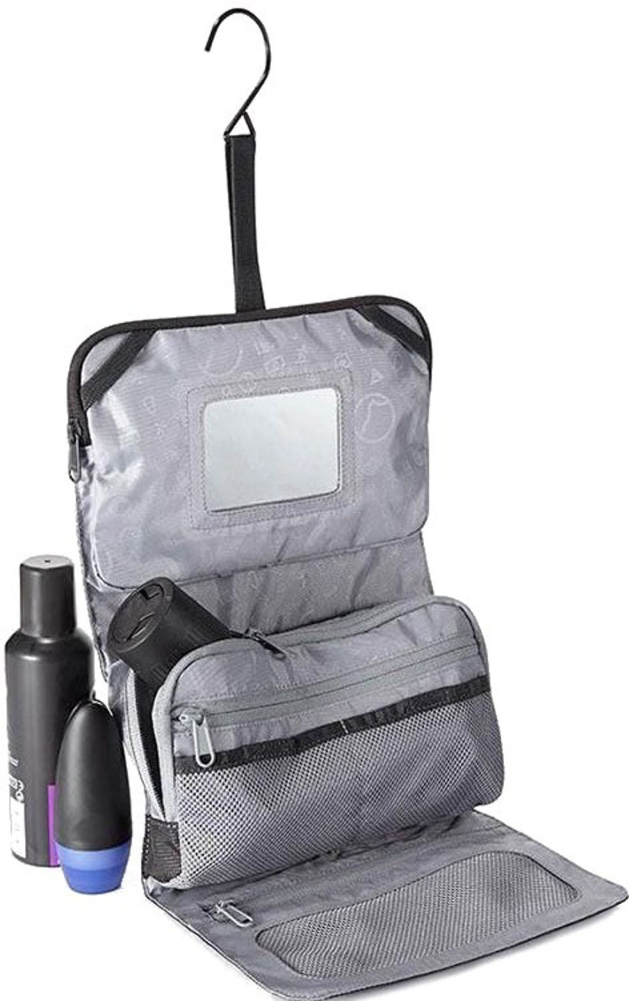 Rucksacks Lowe Alpine Wash Bags & Organisation | Lowe Alpine Roll Up Wash Bag - Anthracite Grey