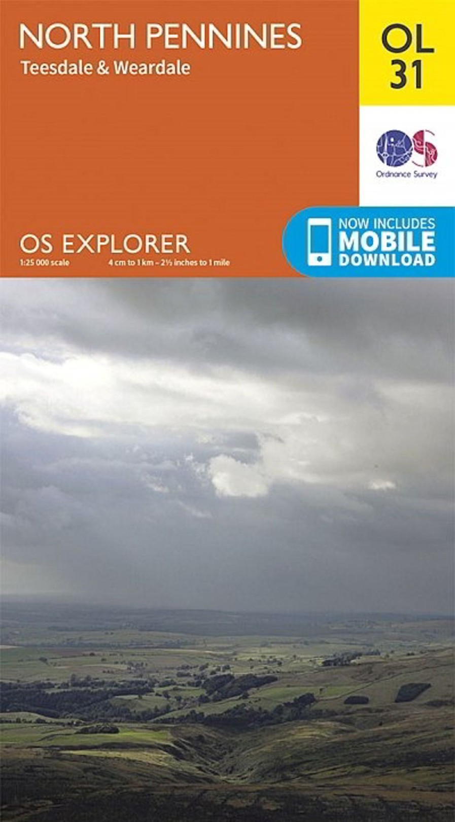 Equipment Ordnance Survey Maps And Books | Os Explorer Map Ol31 - North Pennines Orange