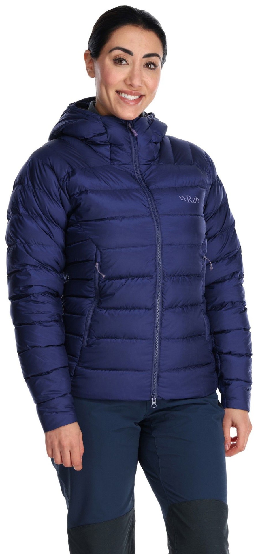 Clothing Rab Insulated Jackets | Rab Womens Electron Pro Jacket - Patriot Blue