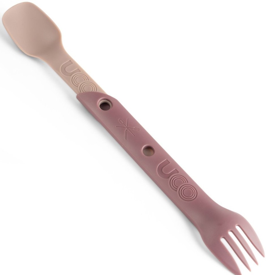 Camping UCO Plates, Bowls, Cups & Utensils | Uco Eco Switch Spork Utensil Set - Plum Purple