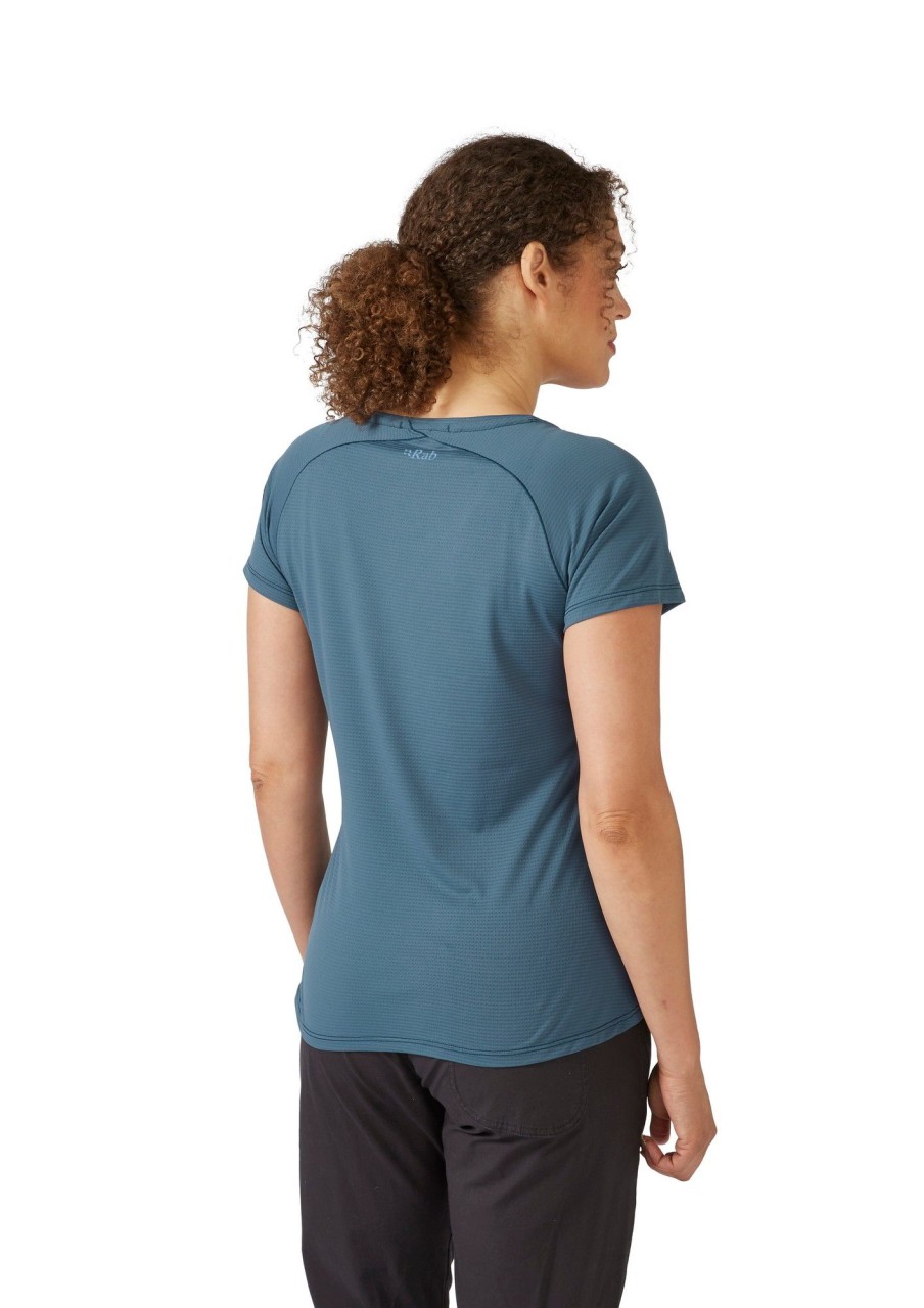 Clothing Rab T Shirts & Base Layers | Rab Womens Aleya Tee - Orion Blue