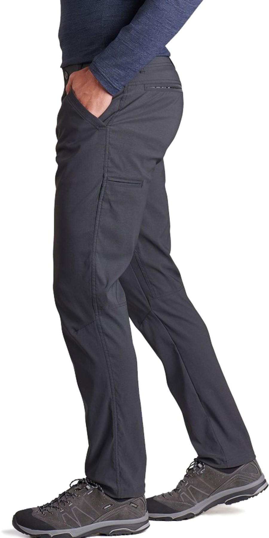 Clothing Kuhl Trousers & Leg Wear | Kuhl Mens Renegade Afire Pant - Short Leg - Koal Grey