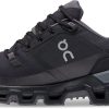 Footwear On Walking Shoes | On Womens Cloudwander Waterproof Hiking Shoes Eclipse Black