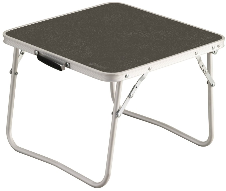 Camping Outwell Camping Furniture | Outwell Nain Low Camping Table Grey