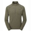 Clothing Rab Fleece & Mid Layer | Rab Mens Nexus Pull-On - Light Khaki Green