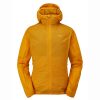 Clothing Rab Windshirts | Rab Womens Vital Hoody - Marmalade Orange