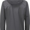 Clothing Rab Waterproof Jackets | Rab Mens Downpour Eco Jacket - Graphene Grey