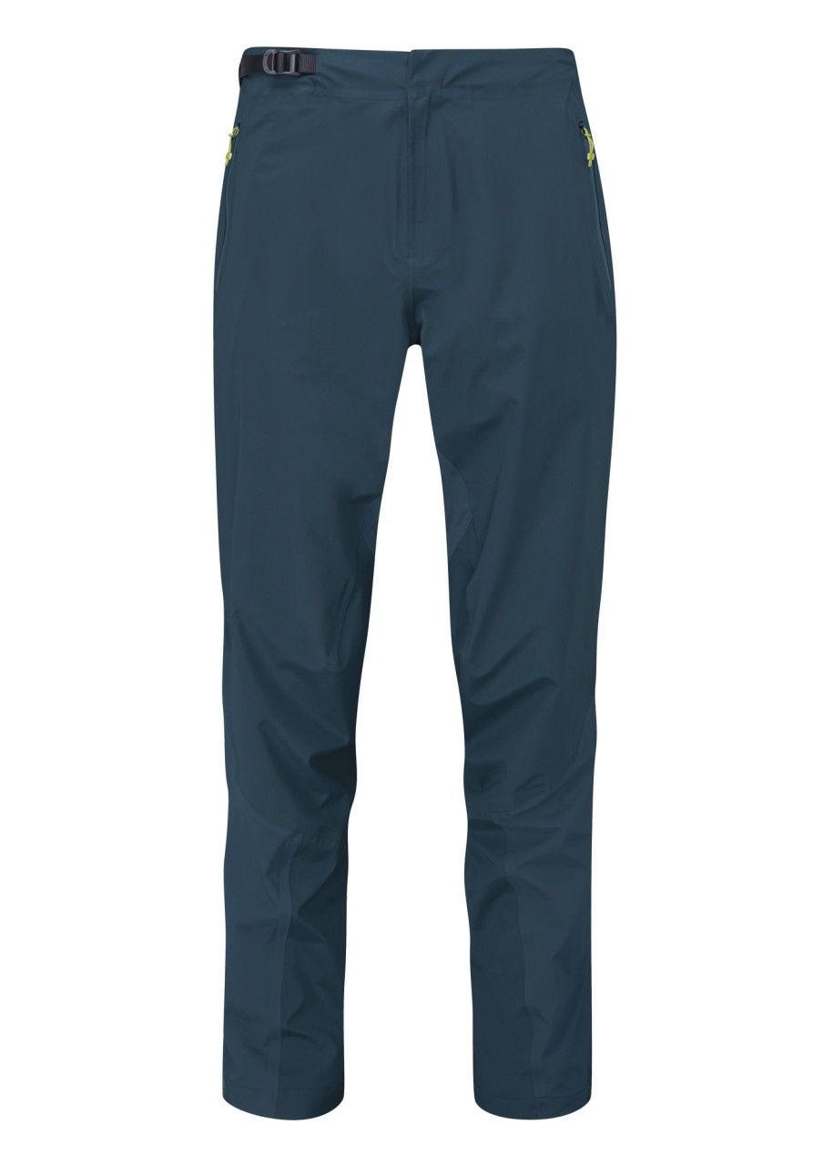 Clothing Rab Waterproof Trousers | Rab Mens Kinetic Alpine 2.0 Pants - Orion Blue