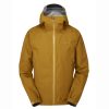 Clothing Rab Waterproof Jackets | Rab Mens Namche Paclite Jacket - Footprint Orange