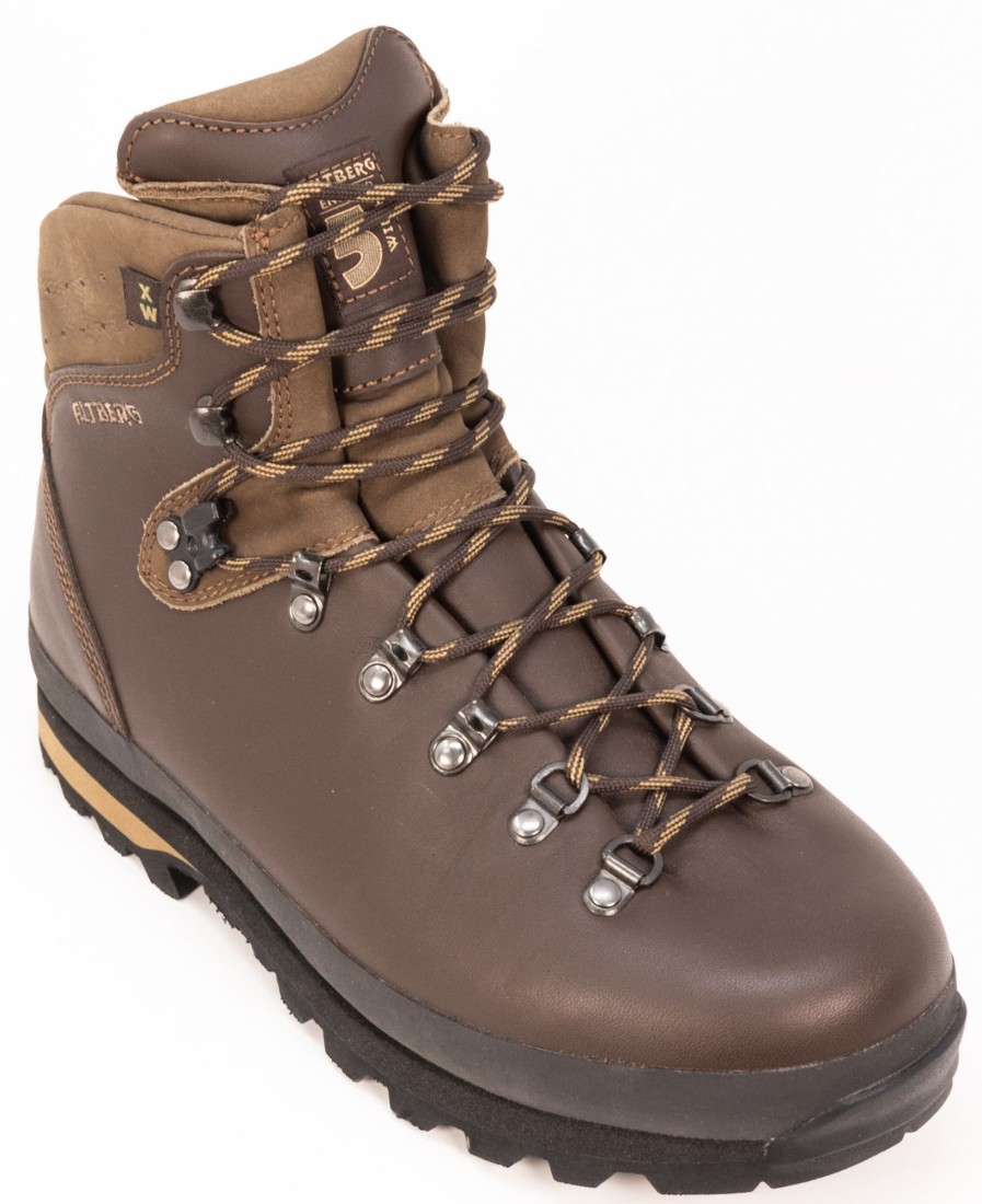 Footwear Altberg Walking Boots | Altberg Mens Tethera Boots - Extra Wide Width Brown