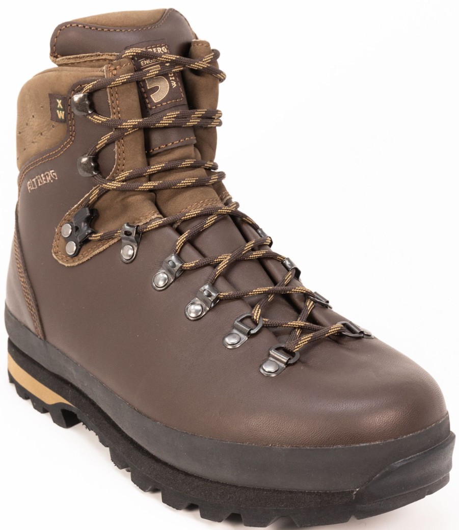 Footwear Altberg Walking Boots | Altberg Mens Tethera Boots - Extra Wide Width Brown