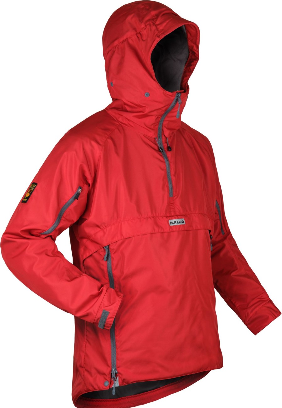 Clothing Paramo Waterproof Jackets | Paramo Mens Velez Adventure Smock - Fire Red