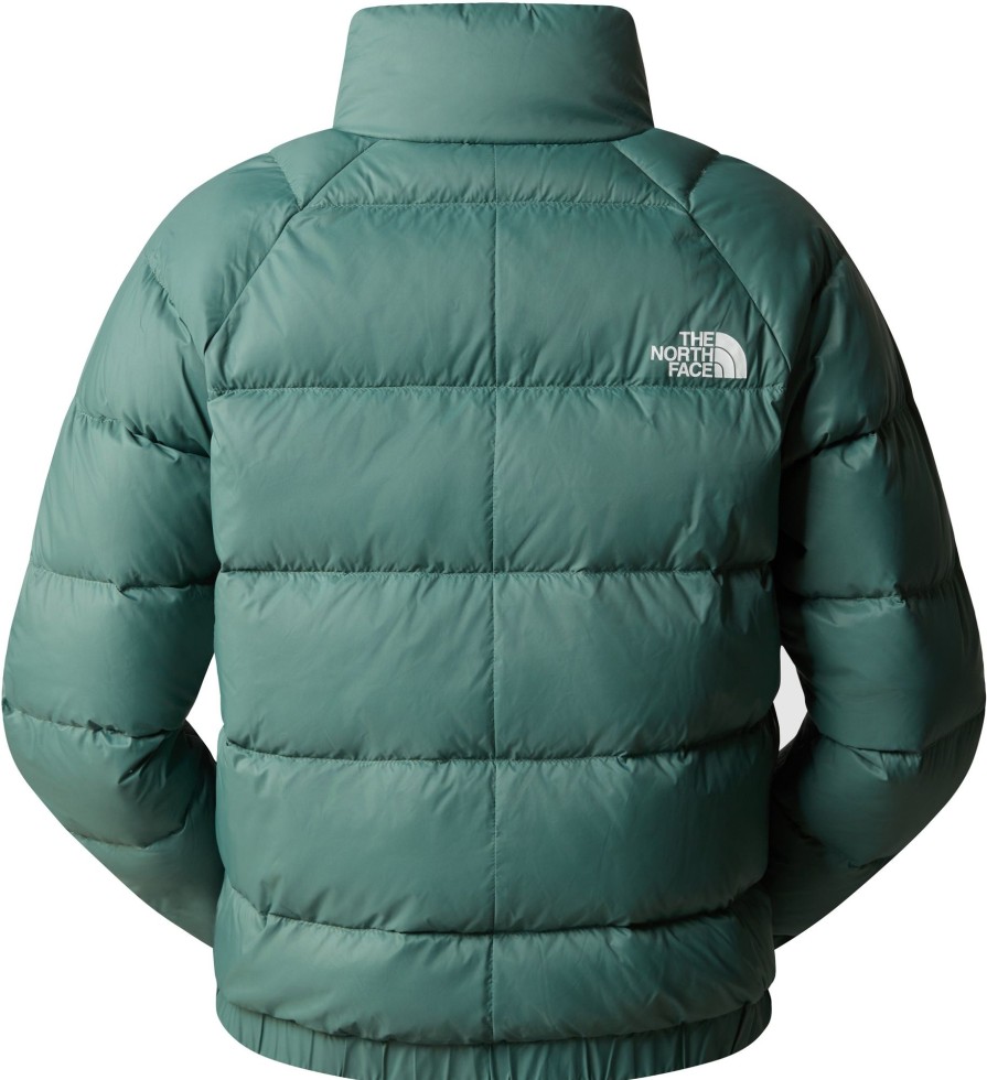 Clothing The North Face Insulated Jackets | The North Face Womens Hyalite Down Jacket - Dark Sage Green