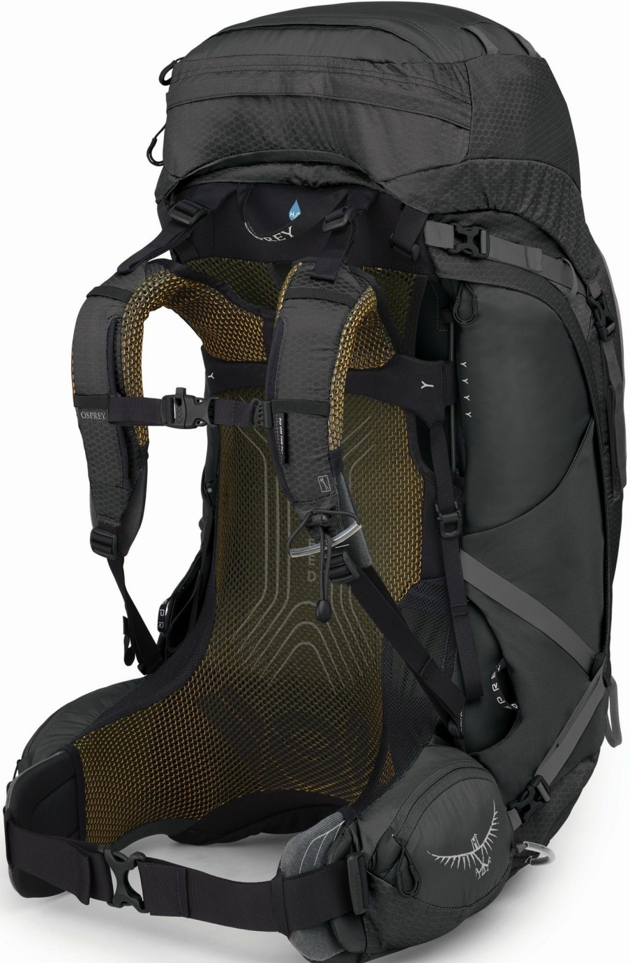 Rucksacks Osprey Backpacking Packs | Osprey Atmos Ag 65 Rucksack Black