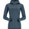 Clothing Rab Fleece & Mid Layer | Rab Womens Ascendor Hoody - Orion Blue