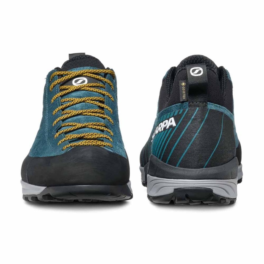 Footwear Scarpa Approach Shoes | Scarpa Mens Mescalito Gtx Shoes - Petrol Blue