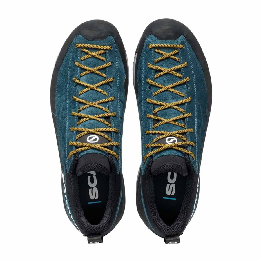 Footwear Scarpa Approach Shoes | Scarpa Mens Mescalito Gtx Shoes - Petrol Blue