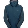 Clothing Rab Softshell Jackets | Rab Mens Kinetic Alpine 2.0 Jacket - Orion Night Blue